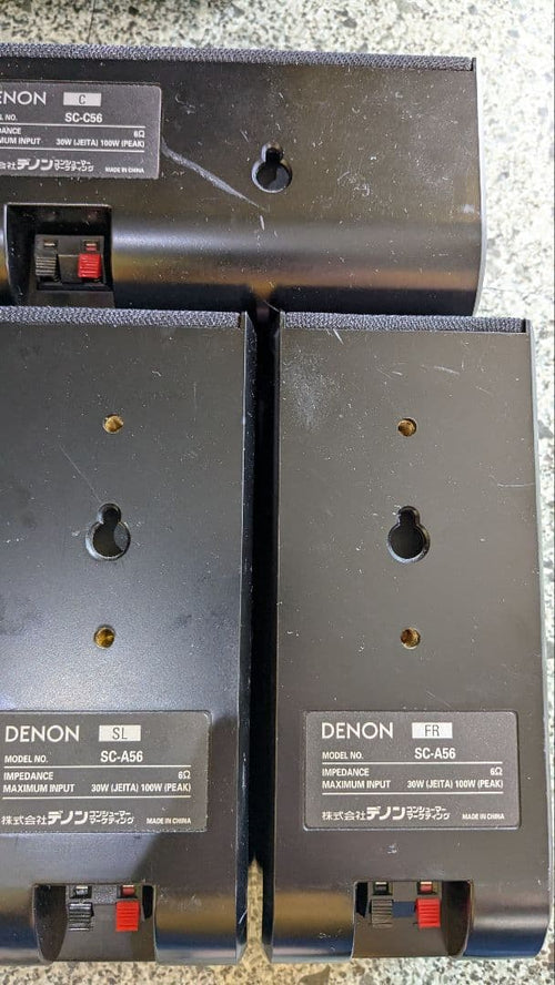 Denon Sound Speaker Rear Bar Sys-56Ht Dsw-56 Sc-C56 Sc-A56