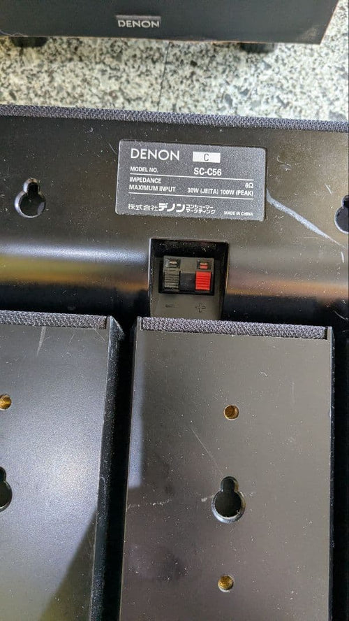 Denon Sound Speaker Rear Bar Sys-56Ht Dsw-56 Sc-C56 Sc-A56