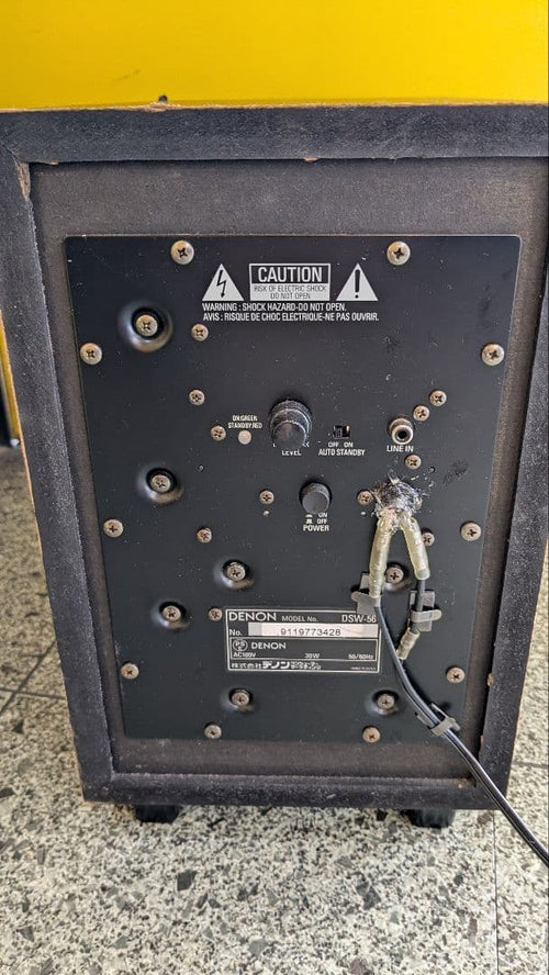 Denon Sound Speaker Rear Bar Sys-56Ht Dsw-56 Sc-C56 Sc-A56