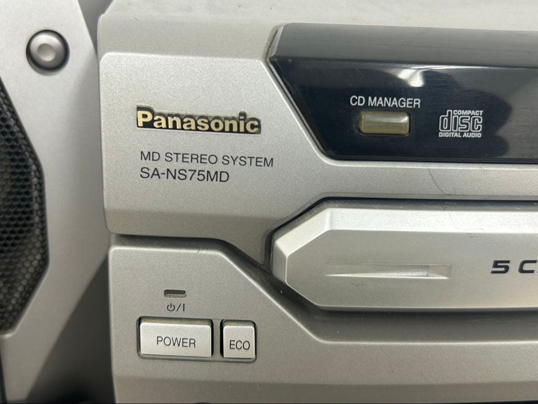 Panasonic Mini Component Systems Sa-Ns75Md Md Cd