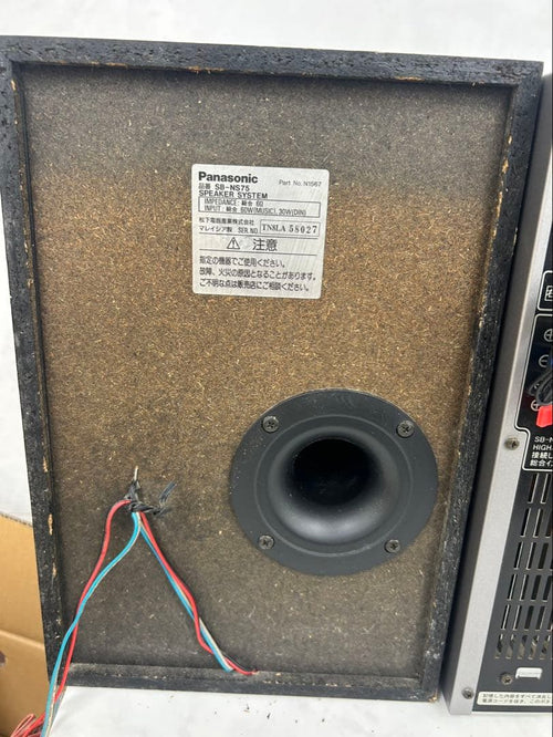Panasonic Mini Component Systems Sa-Ns75Md Md Cd