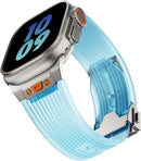 Others Royce&Roland Apple Watch Ultra 3 2 1 Series 10 8 7 6 5 (Clear Blue)