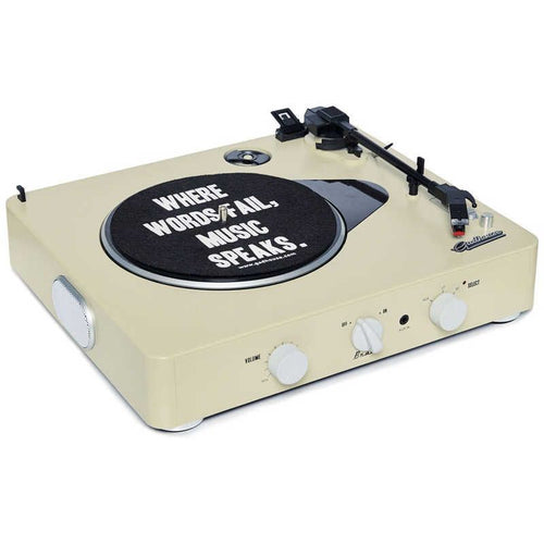 Record Player Body Gadhouse Brad Retro Ivory Gad001003Iv