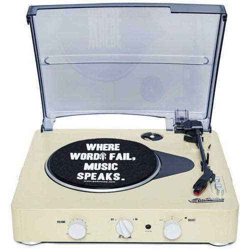 Record Player Body Gadhouse Brad Retro Ivory Gad001003Iv