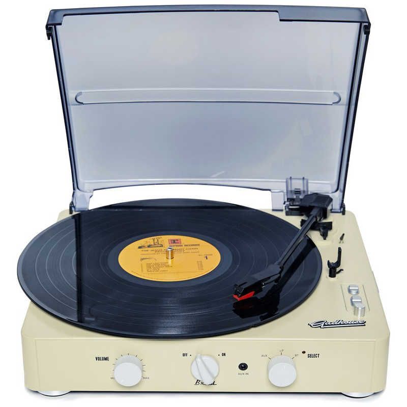 Record Player Body Gadhouse Brad Retro Ivory Gad001003Iv