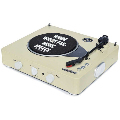 Record Player Body Gadhouse Brad Retro Ivory Gad001003Iv
