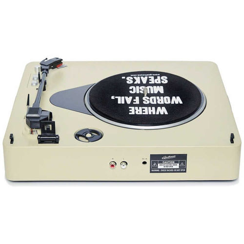 Record Player Body Gadhouse Brad Retro Ivory Gad001003Iv