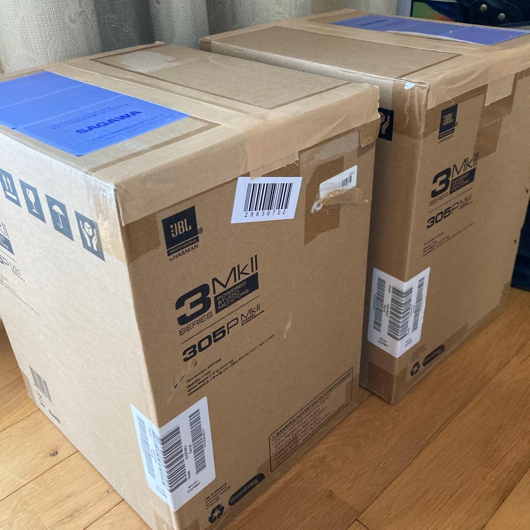 Jbl Studio Monitor Speakers 305P Mkii 2