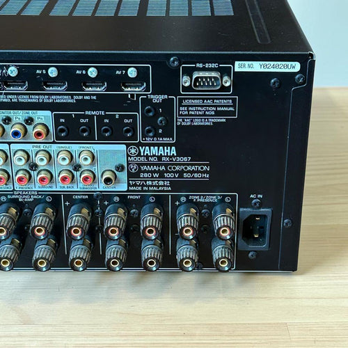 Yamaha Av Amplifiers Rx-V3067