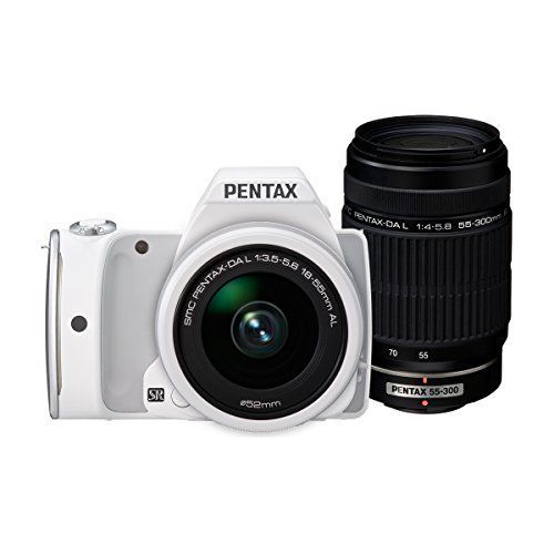 Digital Slr Ricoh Pentax K-S1 300 [Dal18-55Mm Dal55-300Mm] 300Wzoom Kit White