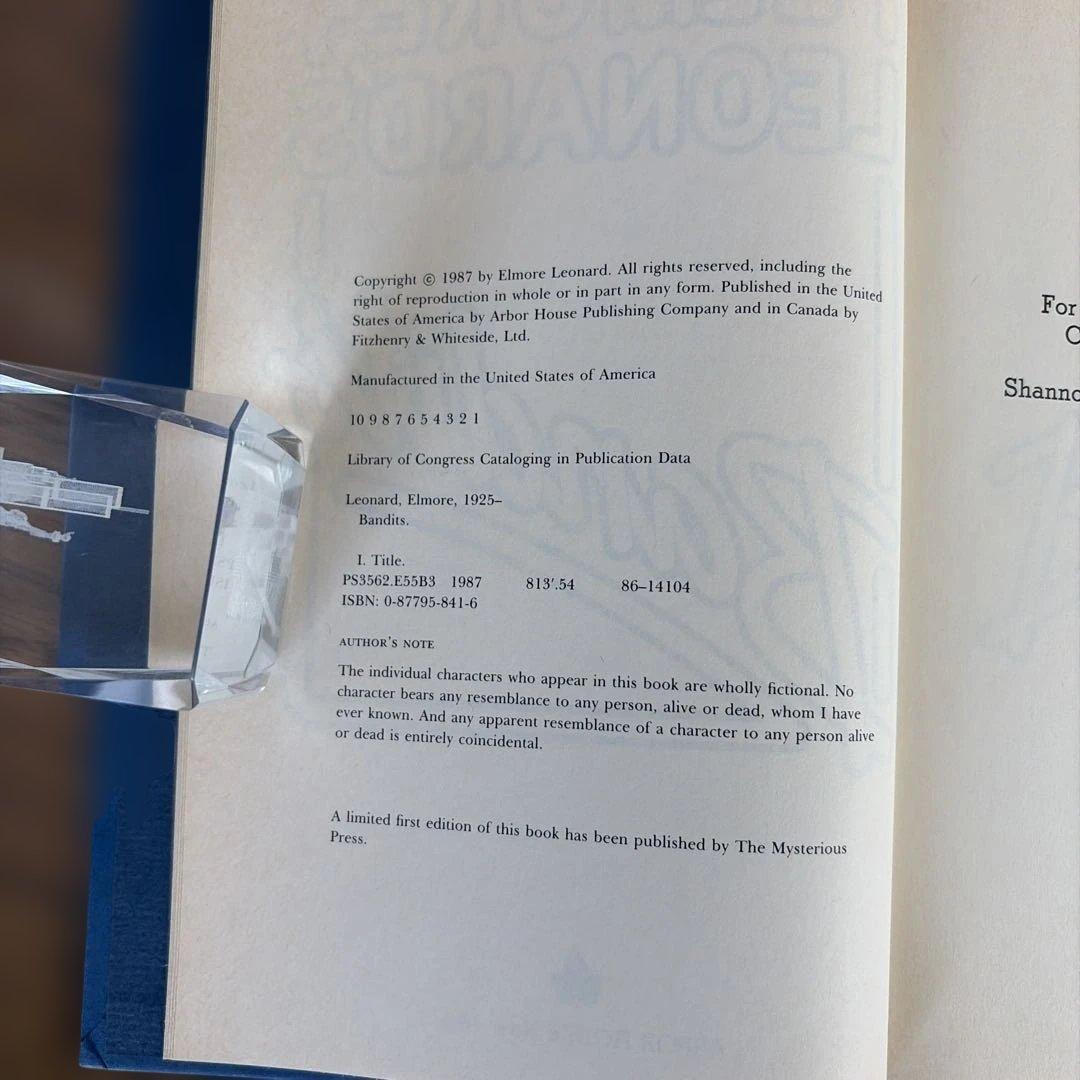 Foreign-Language Books Bandits By Elmore Leonard