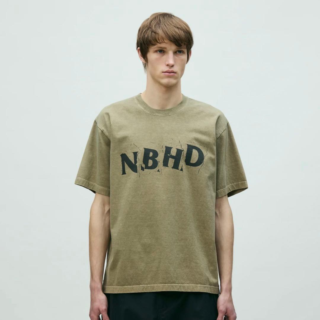 Neighborhood T-Shirts Nh Tee Ss-14 L Olive Drab