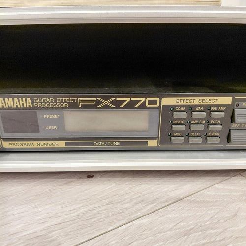 Yamaha Guitar Effects Units Fx770 Effect Processor