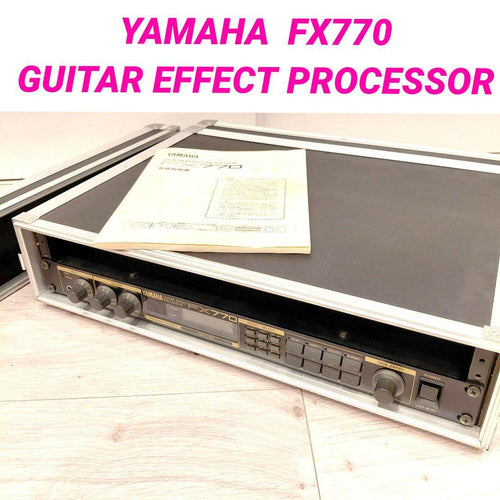 Yamaha Guitar Effects Units Fx770 Effect Processor