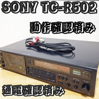 Sony Cd, Md Cassette Decks Tc-R502