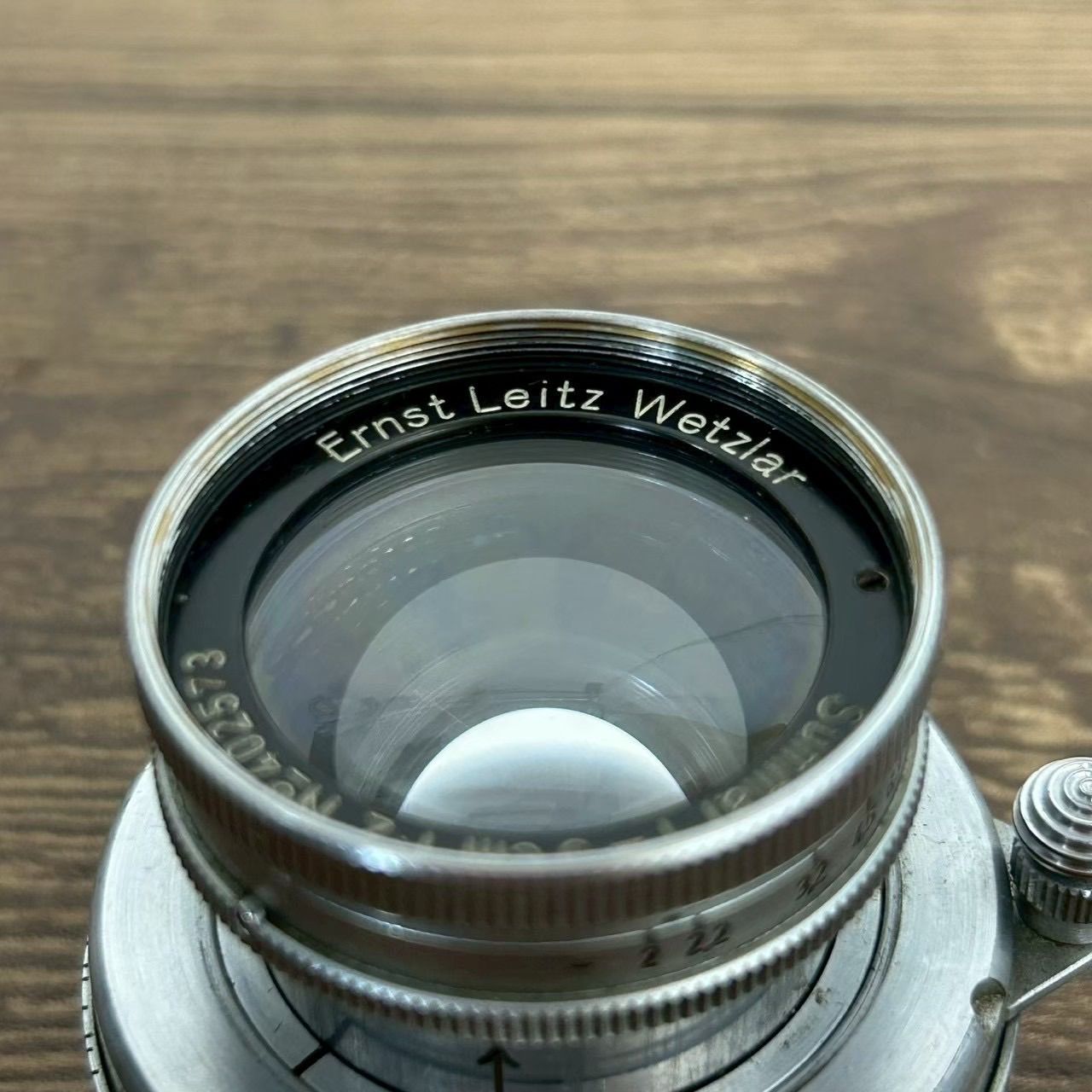 Lens (Zoom) Leica Ernst Wetzlar Summar F 1 2