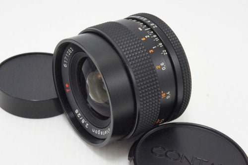 Contax Lens (Single Focus) Carl Zeiss Distagon T* F2.8 Aej Cy Mount 260618Ao