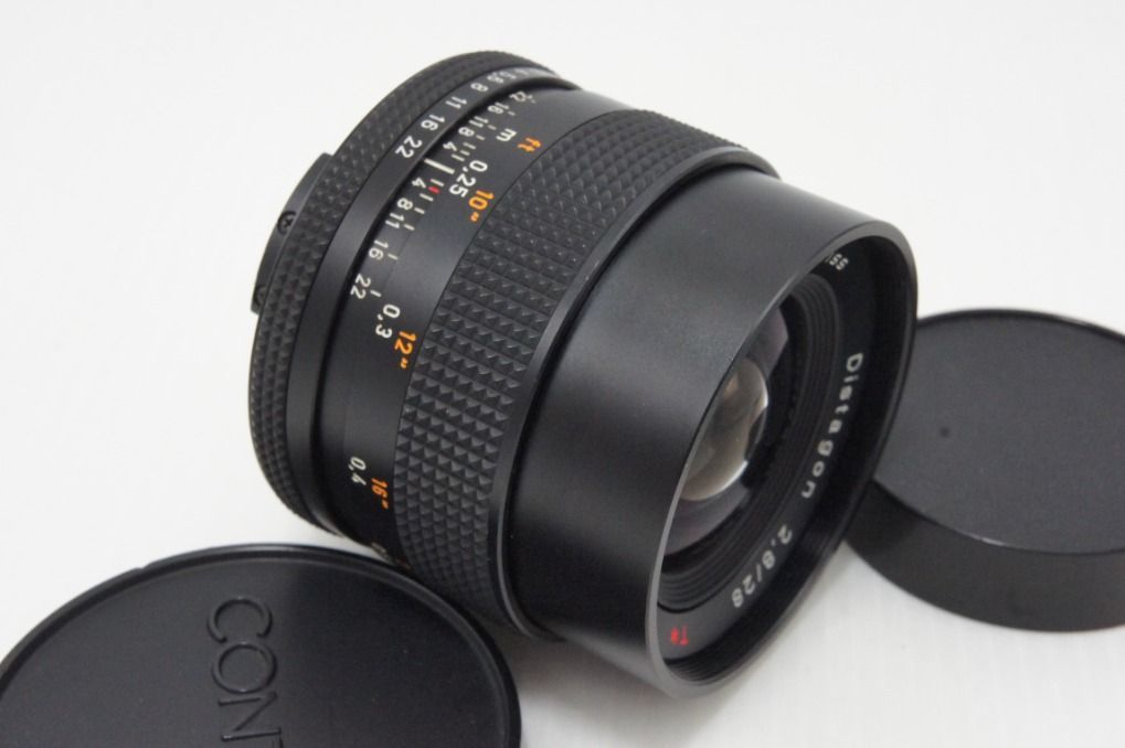 Contax Lens (Single Focus) Carl Zeiss Distagon T* F2.8 Aej Cy Mount 260618Ao