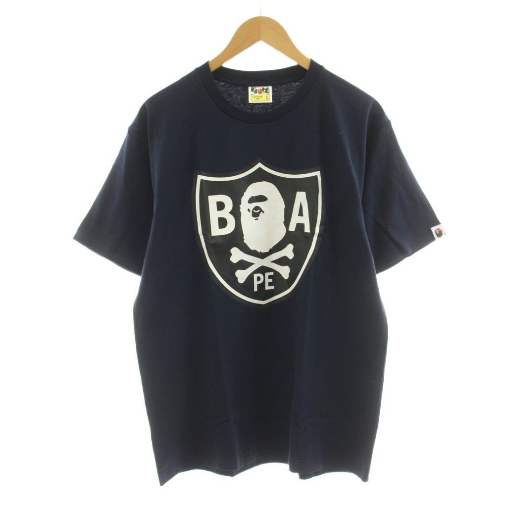 A Bathing Ape T -Shirt L 004Tej701001M /Ku 5