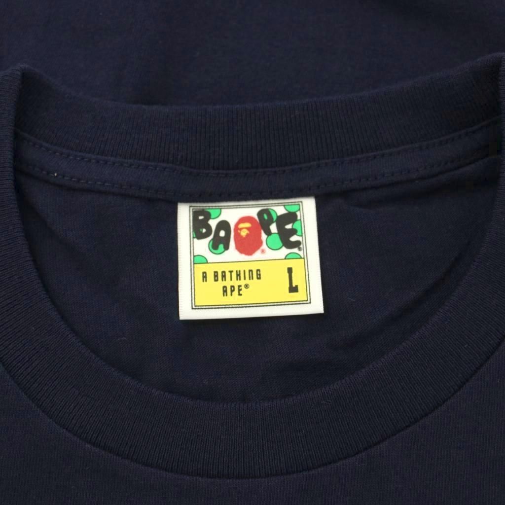 A Bathing Ape T -Shirt L 004Tej701001M /Ku 5
