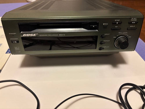 Bose Cd Md Cassette Deck Mda-15