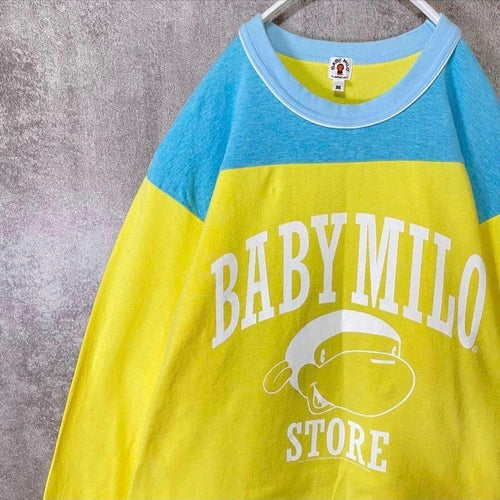 A Bathing Ape Medium/Long-Sleeve T-Shirts Bape M Baby Milo