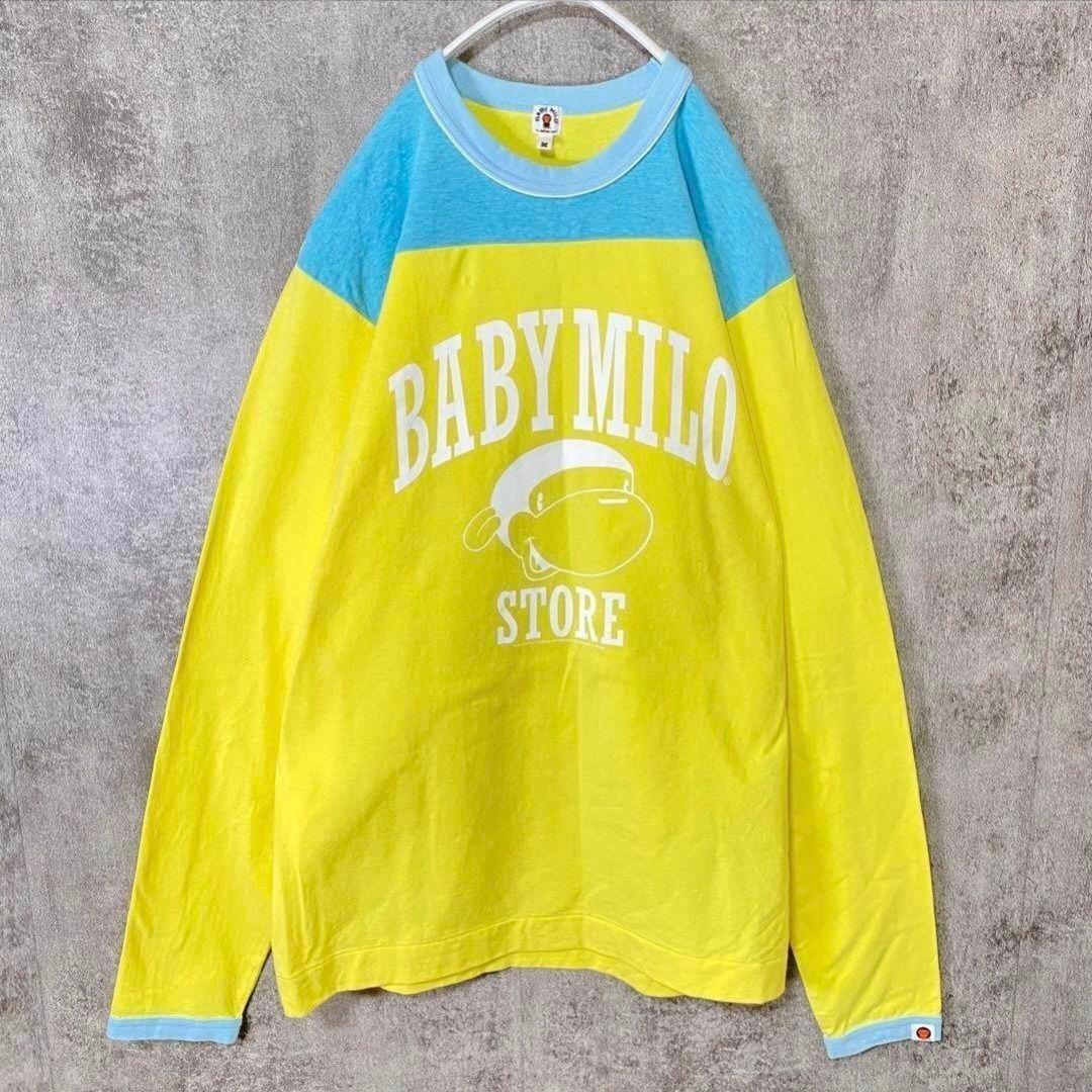 A Bathing Ape Medium/Long-Sleeve T-Shirts Bape M Baby Milo