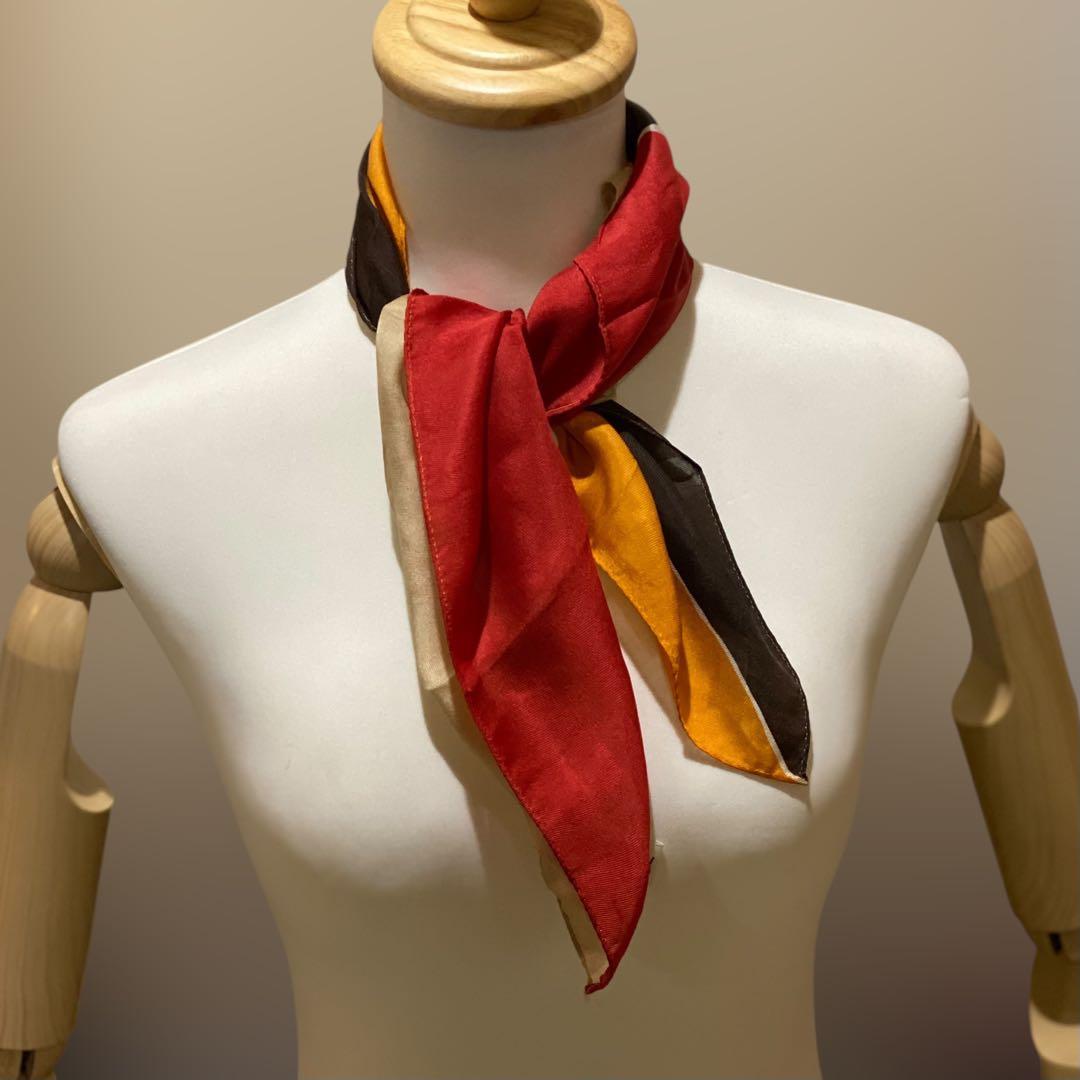 Yves Saint Laurent Bandanas Thin Scarves