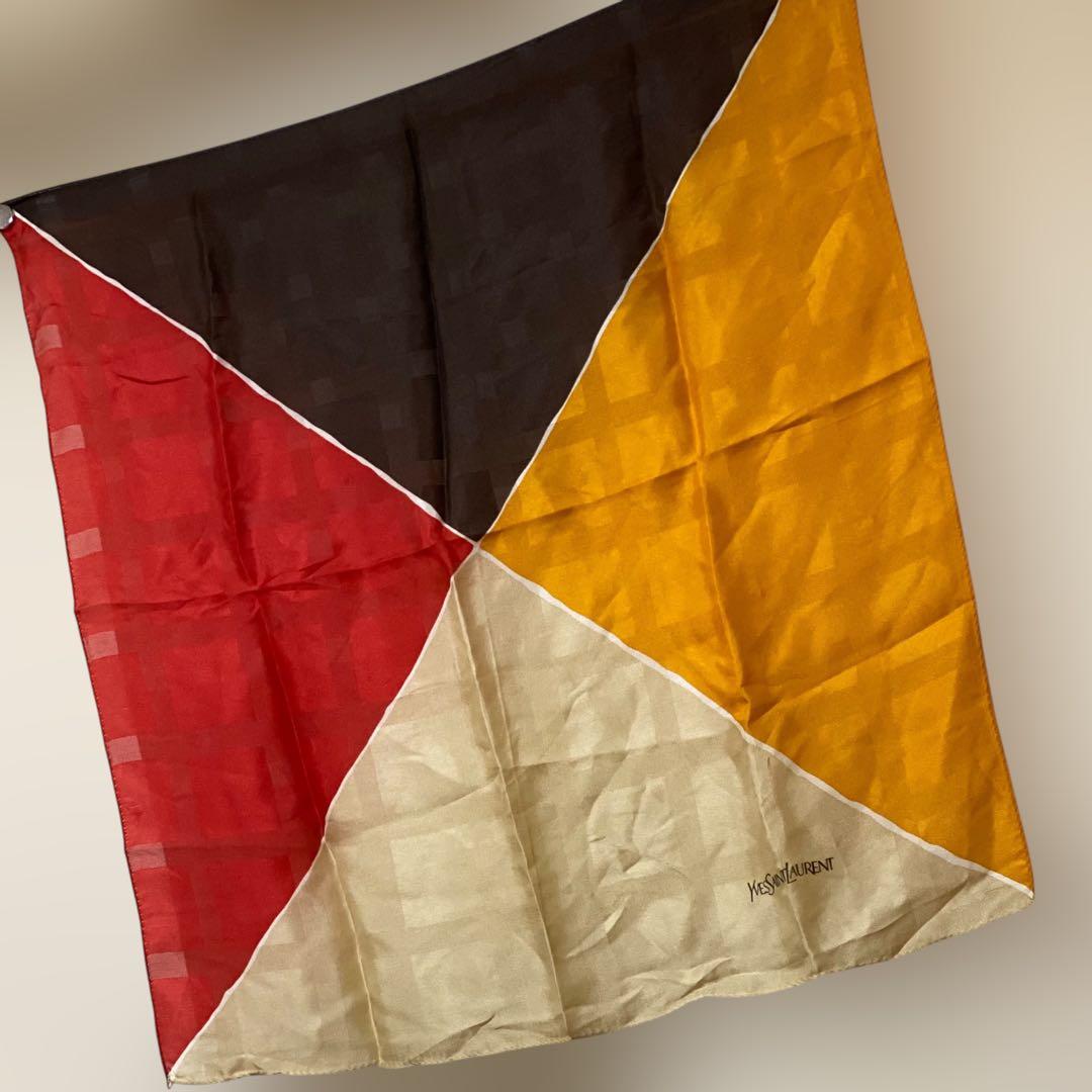 Yves Saint Laurent Bandanas Thin Scarves