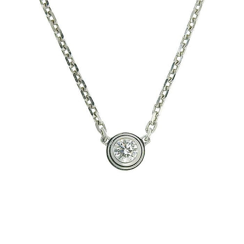 Cartier Necklace Xs K18Wg 750 2.3G 240101856403