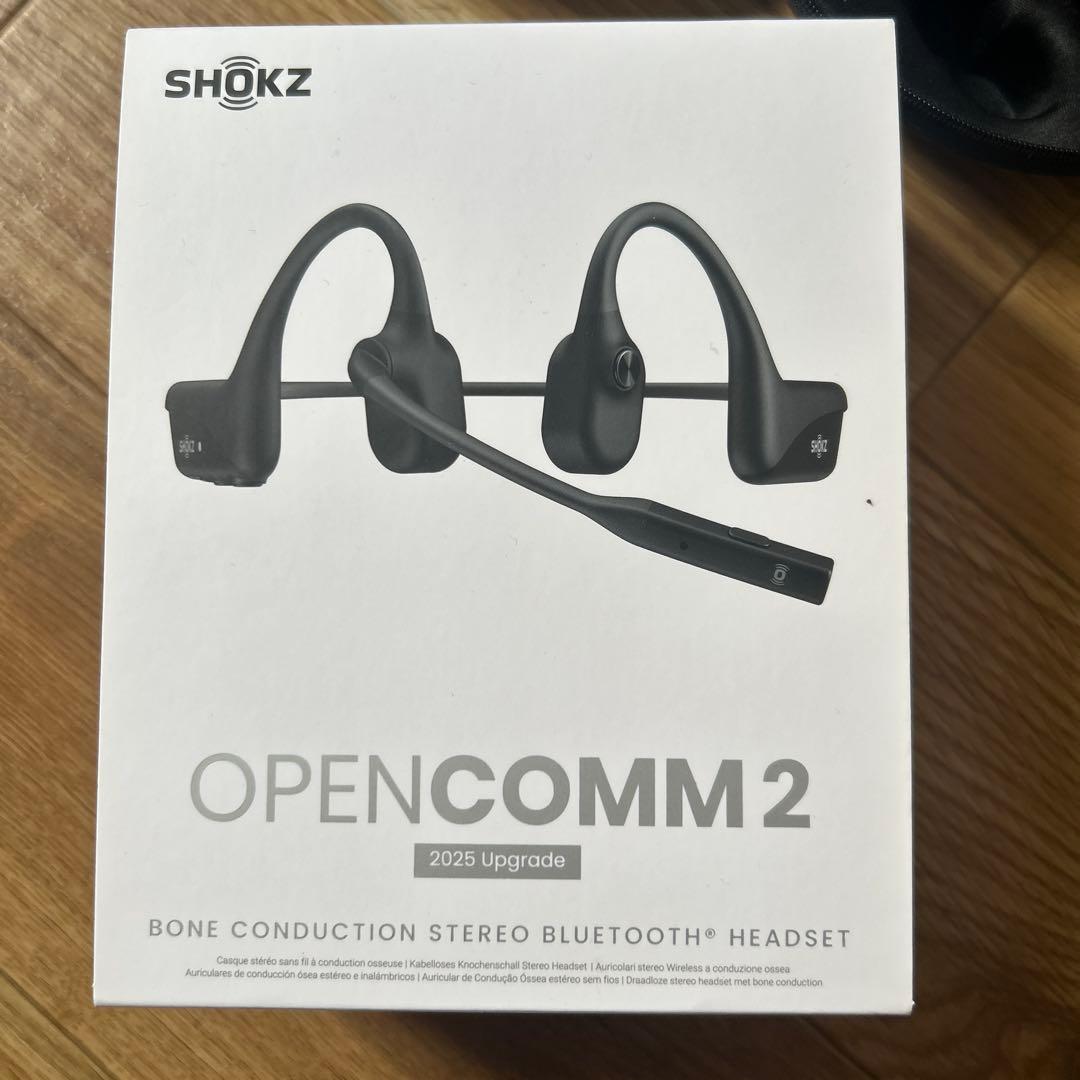 Shokz Bone-Conduction Earphones Opencom2 2025 Upgrade