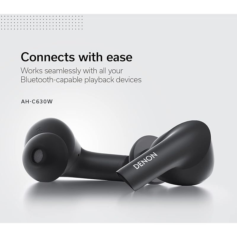 Wireless Earphone Denon Ahc630W Ahc630Wbkem 0