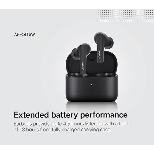 Wireless Earphone Denon Ahc630W Ahc630Wbkem 0