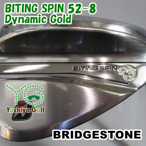 Bridgestone Wedge Biting Spin 52-8/Dynamic Gold/X100/52[143471] Gold