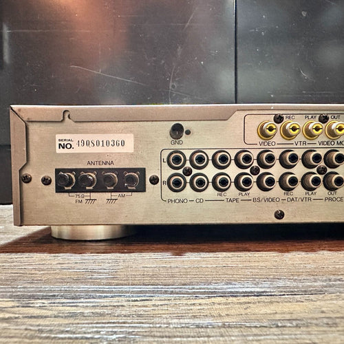 Onkyo Radio Tuner R-200 Fm/Am Stereo Amplifier Champagne Gold