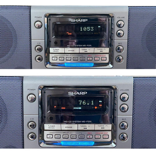 Cd, Md Cassette Decks Md/Cd Md-F230-A 2003