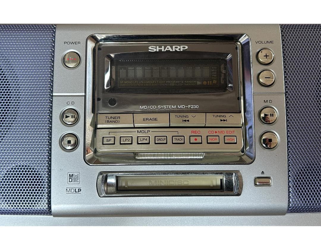 Cd, Md Cassette Decks Md/Cd Md-F230-A 2003