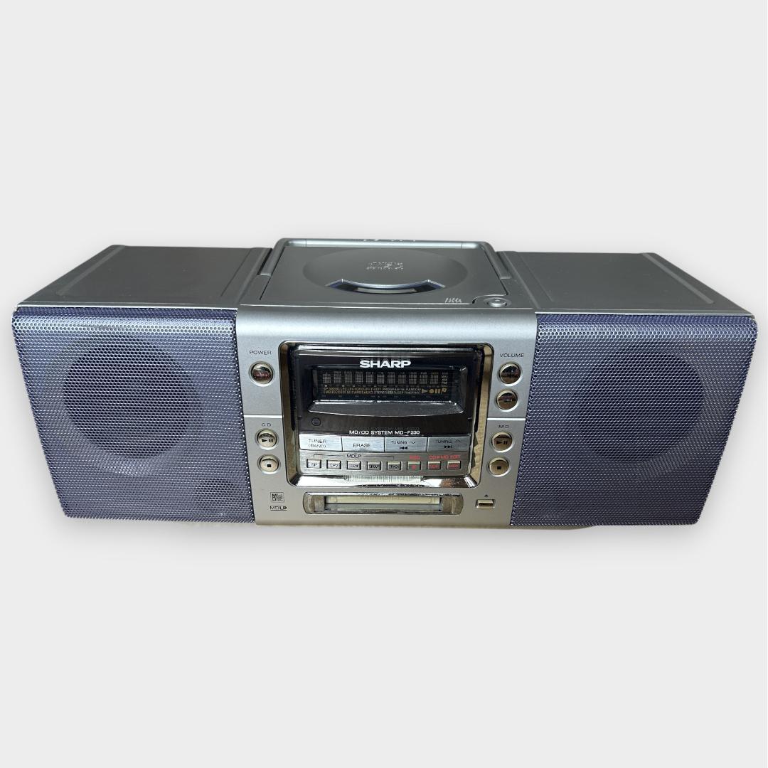 Cd, Md Cassette Decks Md/Cd Md-F230-A 2003