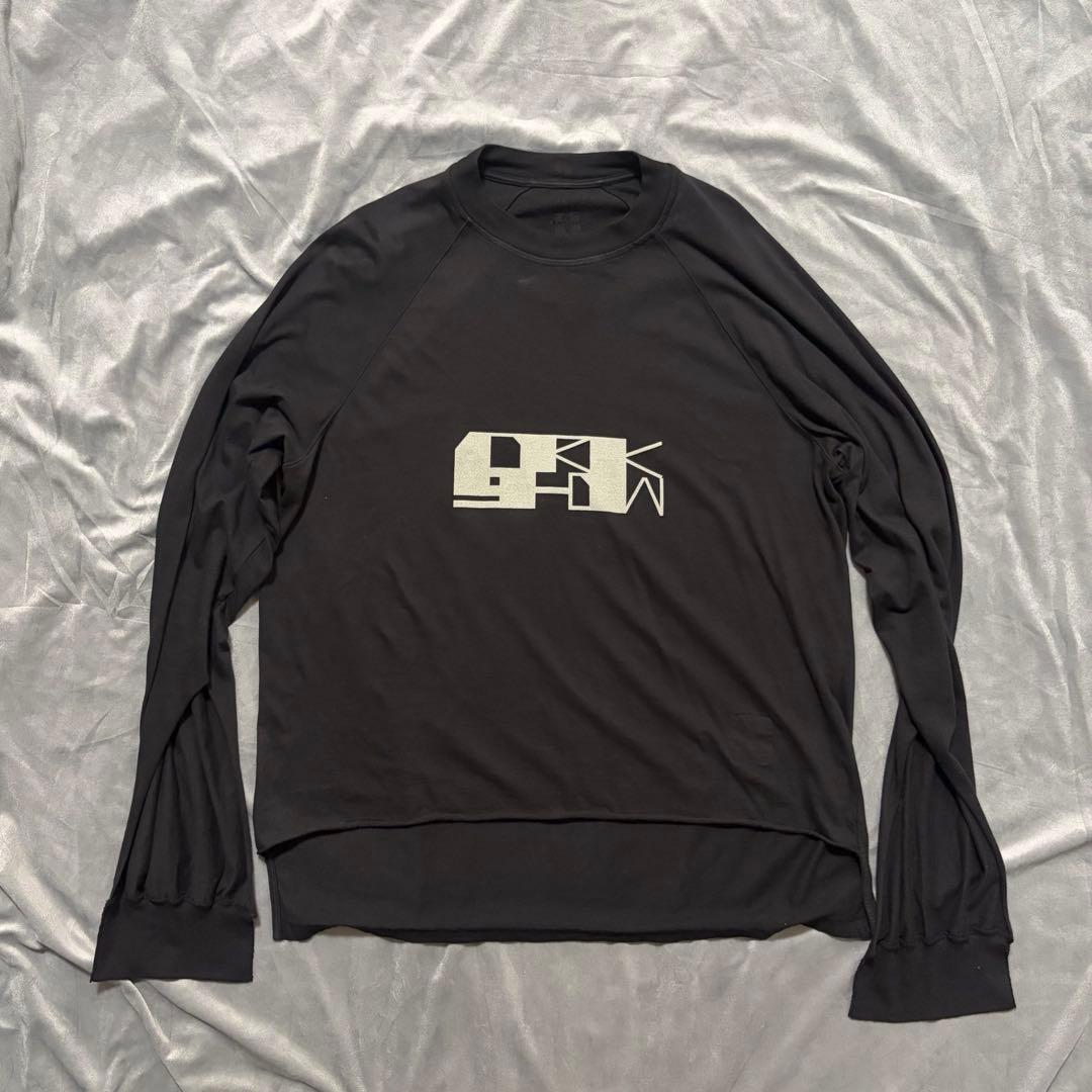 Rick Owens Drkshdw Medium/Long-Sleeve T-Shirts Graphic Level Long T-Shirt