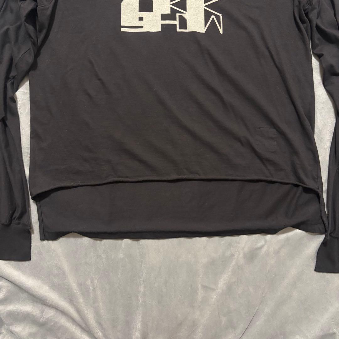 Rick Owens Drkshdw Medium/Long-Sleeve T-Shirts Graphic Level Long T-Shirt