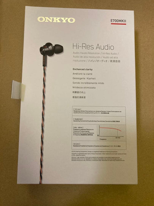 Wired Earphone Onkyo E700Mk Ii