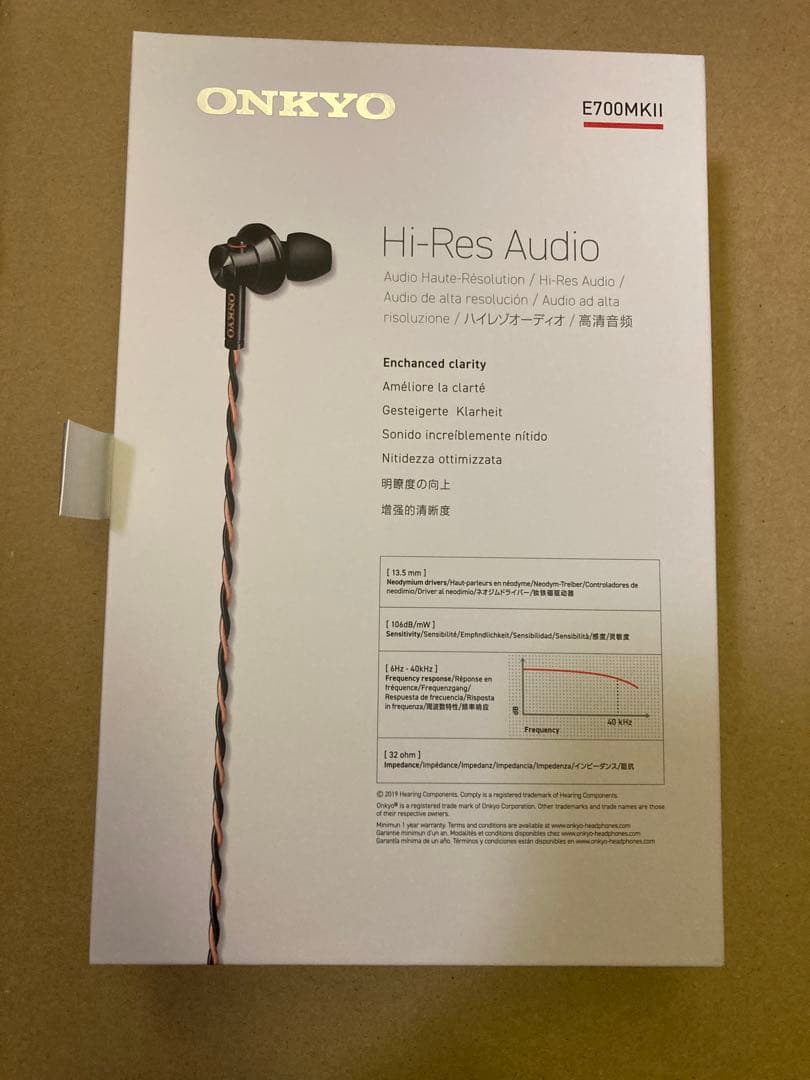 Wired Earphone Onkyo E700Mk Ii
