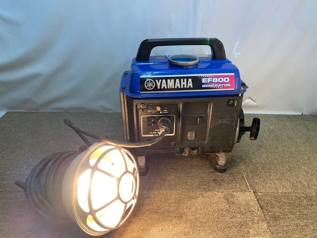 Generators Portable Power Supplies Yamaha Ef800B 50Hz 4