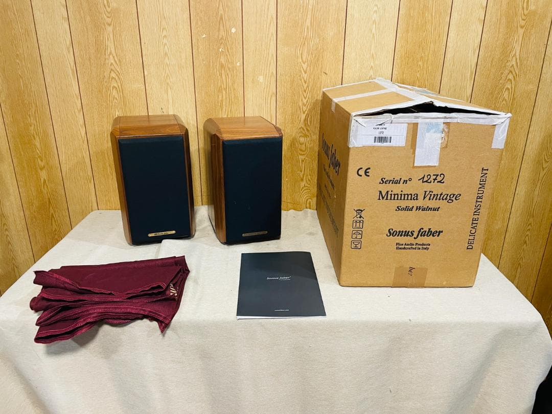 Sonusfaber Speakers Minima Vintage