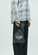 Neighborhood Other Logo Drawstring Bag