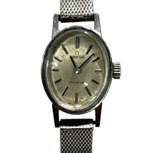 Omega Hand -Wound Clock Vintage Geneve Wristwatch