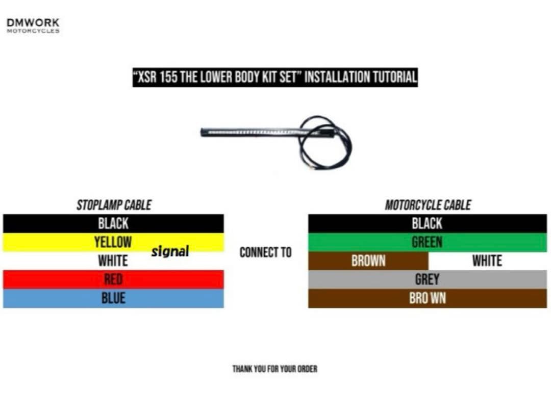 Yamaha Lights Turn Signals Xsr155,125 Dmwork