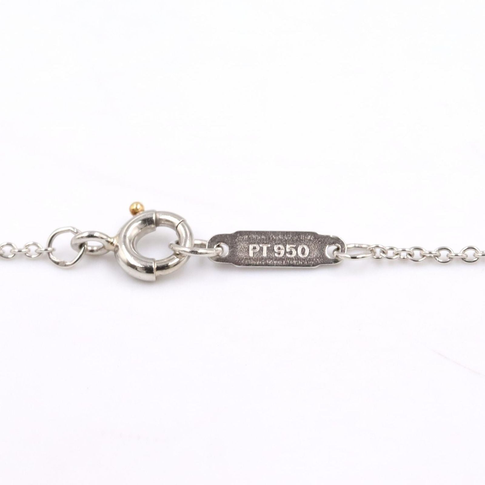 Tiffany Necklace Co 41 Pt950 Used A