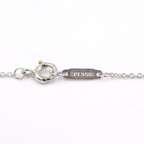Tiffany Necklace Co 41 Pt950 Used A