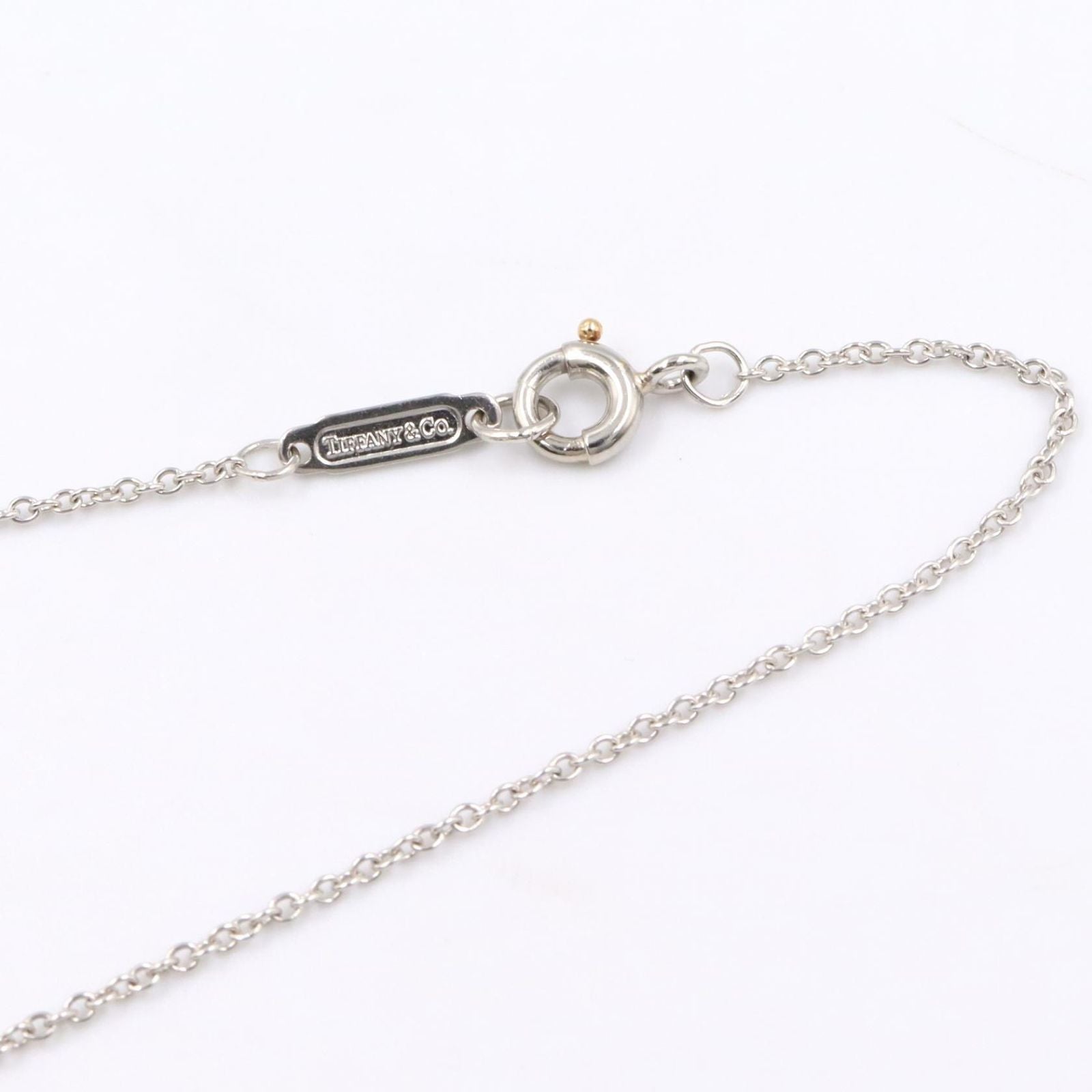 Tiffany Necklace Co 41 Pt950 Used A